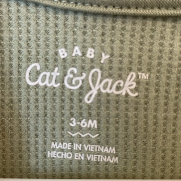 Cat & Jack waffle knit bubble romper size 3-6 months - Picture 5 of 6